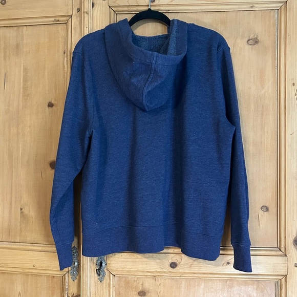 Old Navy Navy Blue Hoodie with White Accents - Picture 2 of 6